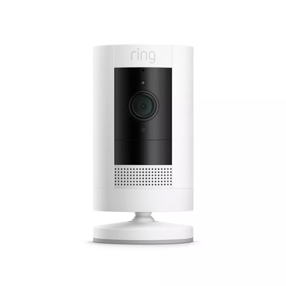 Security Camera with Wired Indoor Cam