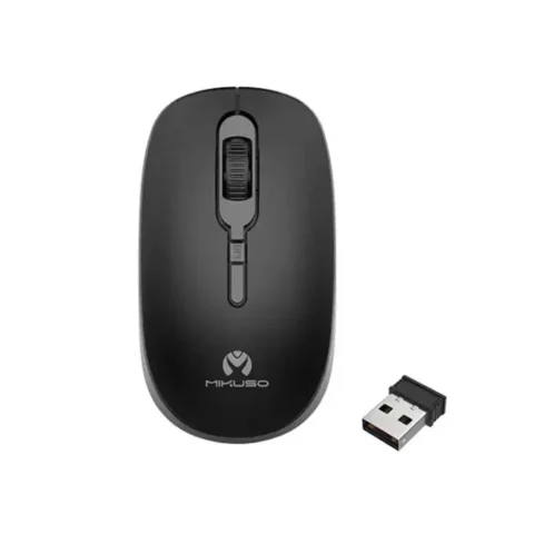 MIKUSO MOS-W085 2.4GHz Wireless Mouse – Ergonomic Optical Mouse for Laptop & PC